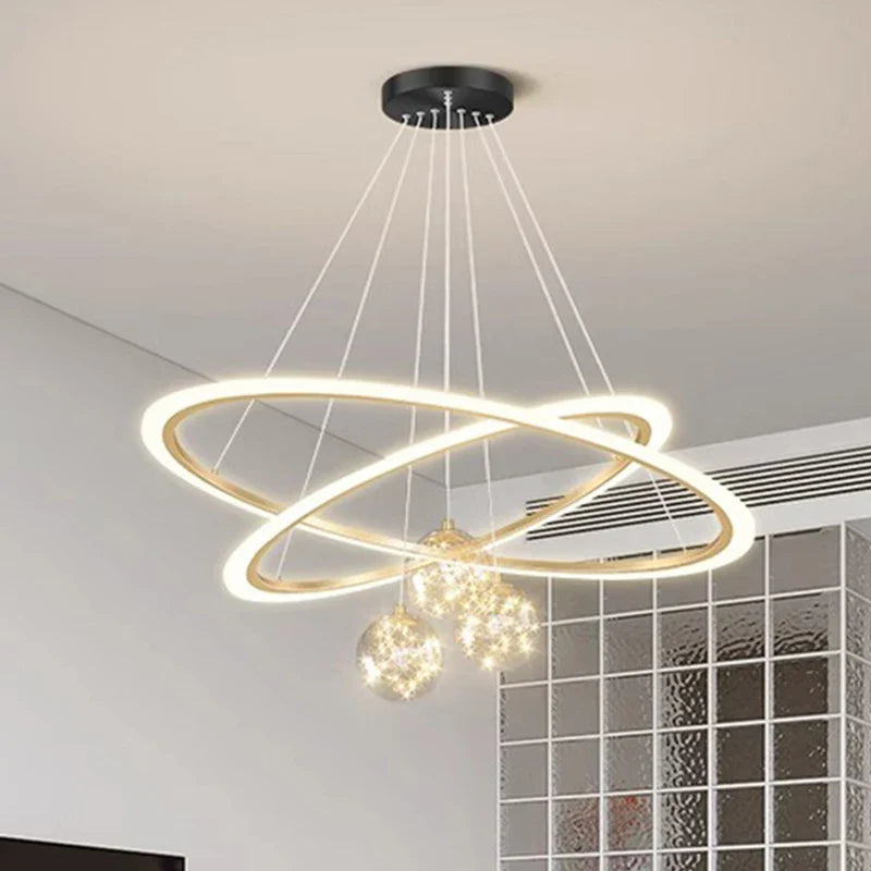 Axyaa Modern Pendant Light Chandelier for Indoor Dining Room Lighting