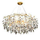 Axyaa Crystal Tree Chandelier: Elegant & Luxurious Restaurant Lighting
