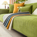 Axyaa Chenille Jacquard Sofa Cover, Non-Slip Couch Slipcover for All Seasons