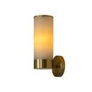Axyaa Copper Marble Wall Lamp: Modern Stone Light for Living Room, Bedroom, Foyer