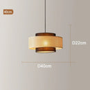 Axyaa Handmade Rattan Chandelier LED Pendant Lamp for Home Decor