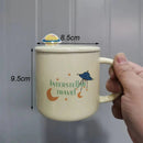 Axyaa Cartoon Ceramic Mug - Fun Tea & Coffee Cup Gift