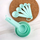 Axyaa Kitchen Measuring Spoon Cup Set Portable Plastic Scoop Coffee Sugar Gadgets