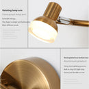 Axyaa Nordic LED Vanity Mirror Cabinet Wall Light