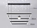 Axyaa Modern Dining Room Pendant Lights LED Chandelier Ceiling Lamp Hanging Light