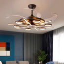 Axyaa Kids Bedroom Ceiling Fan with Remote Control and LED Light