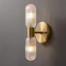 Axyaa Gold LED Mirror Light Tubular Wall Lamp for Modern Home Decor