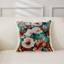 Axyaa Retro Cotton & Linen Throw Pillowcase 45x45 - Yarn-Dyed Jacquard Cover