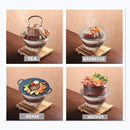 Axya Outdoor Camping Set: Teapot, Grill & Barbecue Supplies