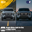 Axyaa Front Grille LED Warning Light Set for 2024-2025 Toyota Tacoma SR SR5
