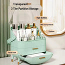 Axyaa Clear Makeup Organizer Drawer for Beauty Products Storage