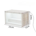 Axyaa Acrylic Doll Storage Display Stand POP-MART Figure Organizer Rack