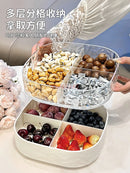Axyaa Sealed High-End Fruit Tray Candy Box Snack Placement Dried Fruit Storage Box