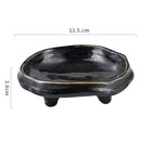 Axyaa Four Legged Plate Dessert Sushi Appetizer Molecular Cuisine Tableware