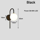 Nordic LED Wall Sconce with G9 Bulb for Bedroom & Living Room - Axyaa Brand