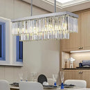 Axyaa Crystal Chandelier Pendant Light for Living Room and Dining Room