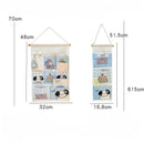 Axyaa Cartoon Wall Storage Organizer - 6 Pockets