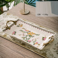 Axyaa Ceramic Retro Fruit Tray - Elegant Living Room Decor