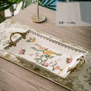 Axyaa Ceramic Retro Fruit Tray - Elegant Living Room Decor