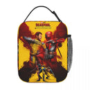 Axyaa Deadpool & Wolverine Insulated Lunch Bag - Portable Thermal Cooler