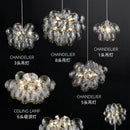 Axyaa Balloon Bubble Chandelier Children's Bedroom Suspension Living Room Pendant Lamp