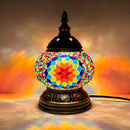 Turkish Mosaic Light Material Package Table Lamp - Axyaa Handmade Glass Gift