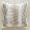 Axyaa Orange Garden Leaves Jacquard Cushion Cover, 45x45cm