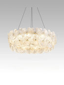 Axyaa Glass Flowers Pendant Lights - LED Chandeliers for Dining & Kitchen Tables