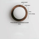 Axyaa White Glass Ball LED Wall Lamps with Switch for Kids Bedroom Balcony Stair Light