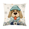 Axyaa Nutcracker Dwarf Print Pillowcase Set: Festive Christmas Room Decor & Gift