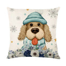 Axyaa Nutcracker Dwarf Print Pillowcase Set: Festive Christmas Room Decor & Gift