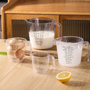Axyaa Premium Heat-Resistant Plastic Measuring Cup with Pour Spout and Handle