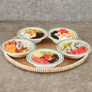 Axyaa Melamine Dessert Bowl Set – Kitchen Tableware for Ramen, Rice, and Sugar