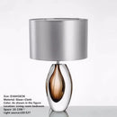 Axyaa Nordic Glaze Table Lamp LED Modern Art Living Room Bedroom Study Hotel