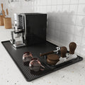Axyaa Silicone Coffee Machine Mat for Anti-Skid Insulation & Drain Protection