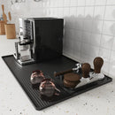 Axyaa Silicone Coffee Machine Mat for Anti-Skid Insulation & Drain Protection