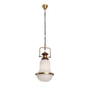 Axyaa Glass LED Pendant Light - Modern Nordic Minimalist Design - Small Size E14 Bulb
