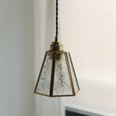 Axyaa Industrial Vintage Glass Shade LED Pendant Chandelier