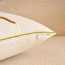 Axyaa Floral Embroidery Pillowcase 45x45: Home Decor Cushion Cover Sofa Headboard