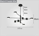 Axyaa LED Minimalist Chandelier Kitchen Island Lamp Living Room Luxury Lighting