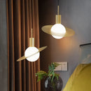 Axyaa Nordic Glass Ball LED Chandelier