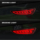 Axyaa LED Rear Bumper Reflector for Hyundai Accent 2012-2017 Car Accessories