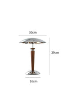 Axyaa Antique Lighthouse Desk Lamp: European Retro Style LED Office Decoration