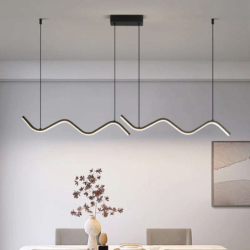 Axyaa LED Nordic Ceiling Chandelier for Kitchen Dining Room Lighting
