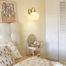 Axyaa Chrome Metal LED Wall Lamp with Acrylic Shade for Bedroom and Corridor