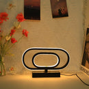 Axyaa LED Desk Lamp Dimmable Modern Lighting for Bedroom & Living Room