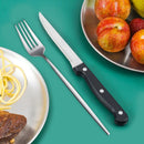 Axyaa Stainless Steel Portuguese Tableware Set - 48 Pieces