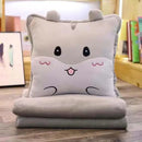 Axyaa Cute Office Nap Pillow God Warm Hands Cover Sleep Cushion