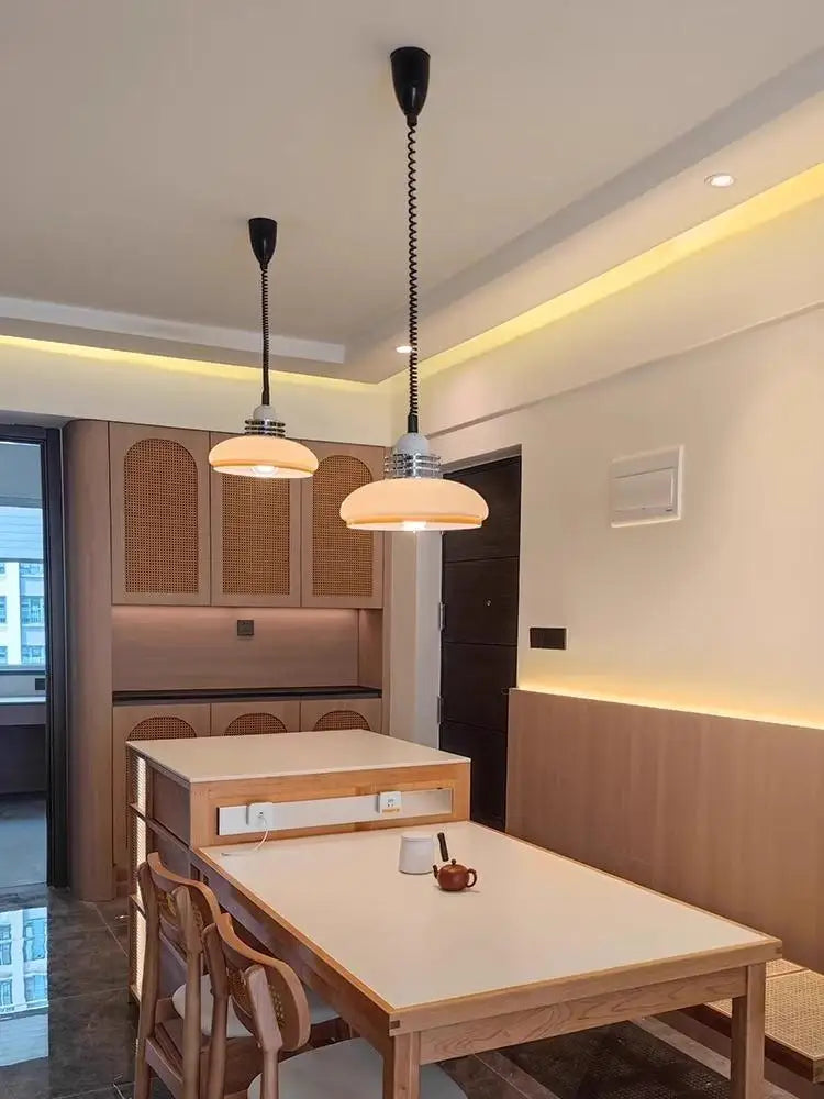 Axyaa Retro Glass Ceiling Chandelier Pendant Lights for Home Decor