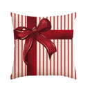 Axyaa Christmas Joy Snow Holiday Pillow Cover for Sofa Couch